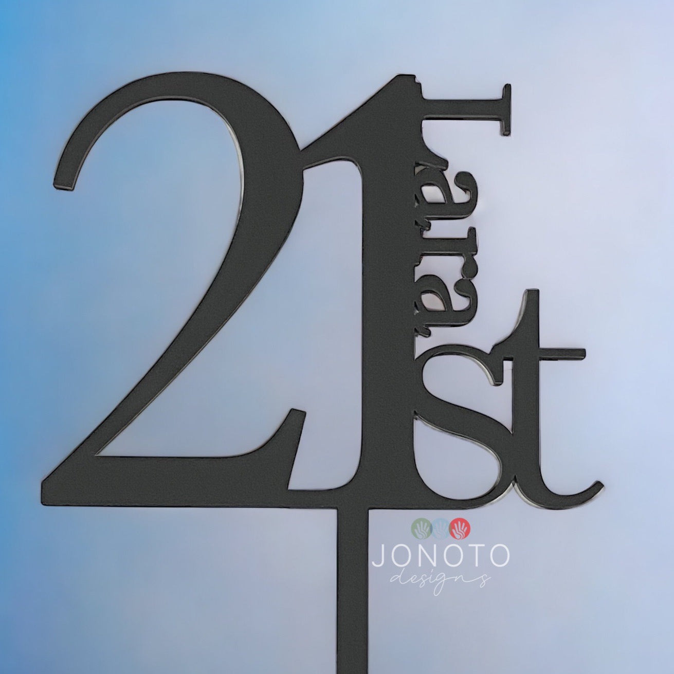 Cake Topper | Age & Name
