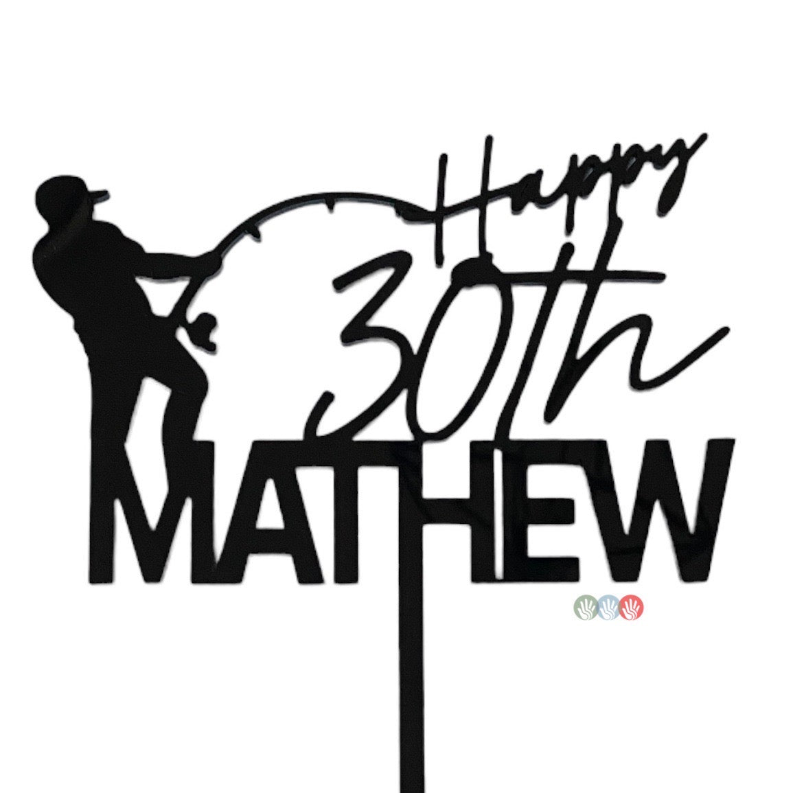 Cake Topper | Fishing