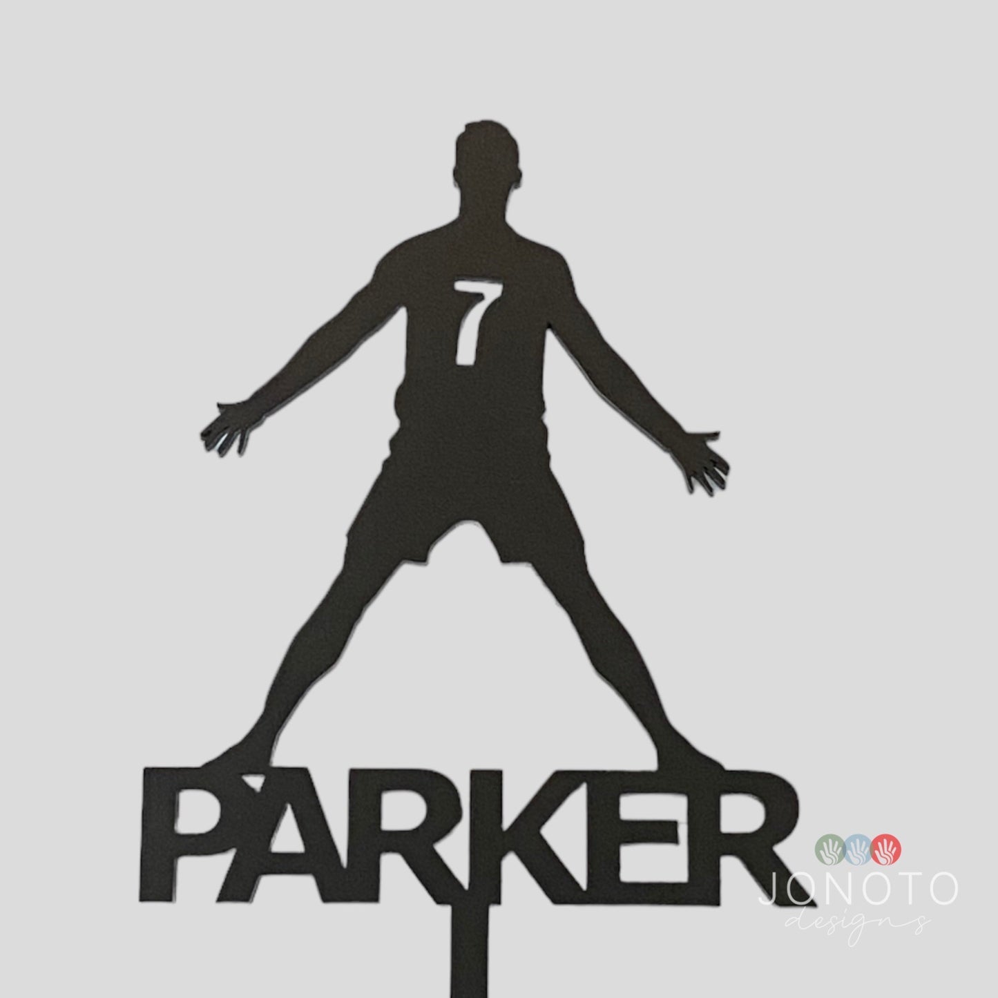 Cake Topper | Footballer | Soccer Player