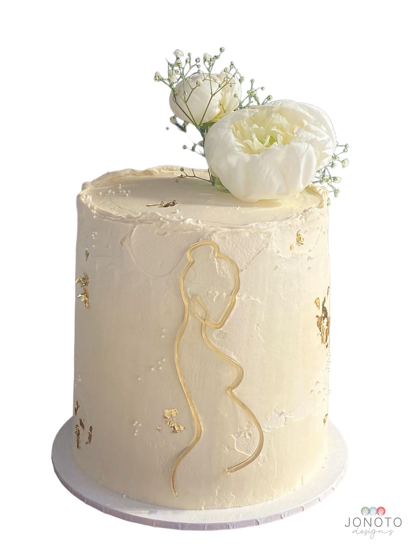 baby shower cake topper