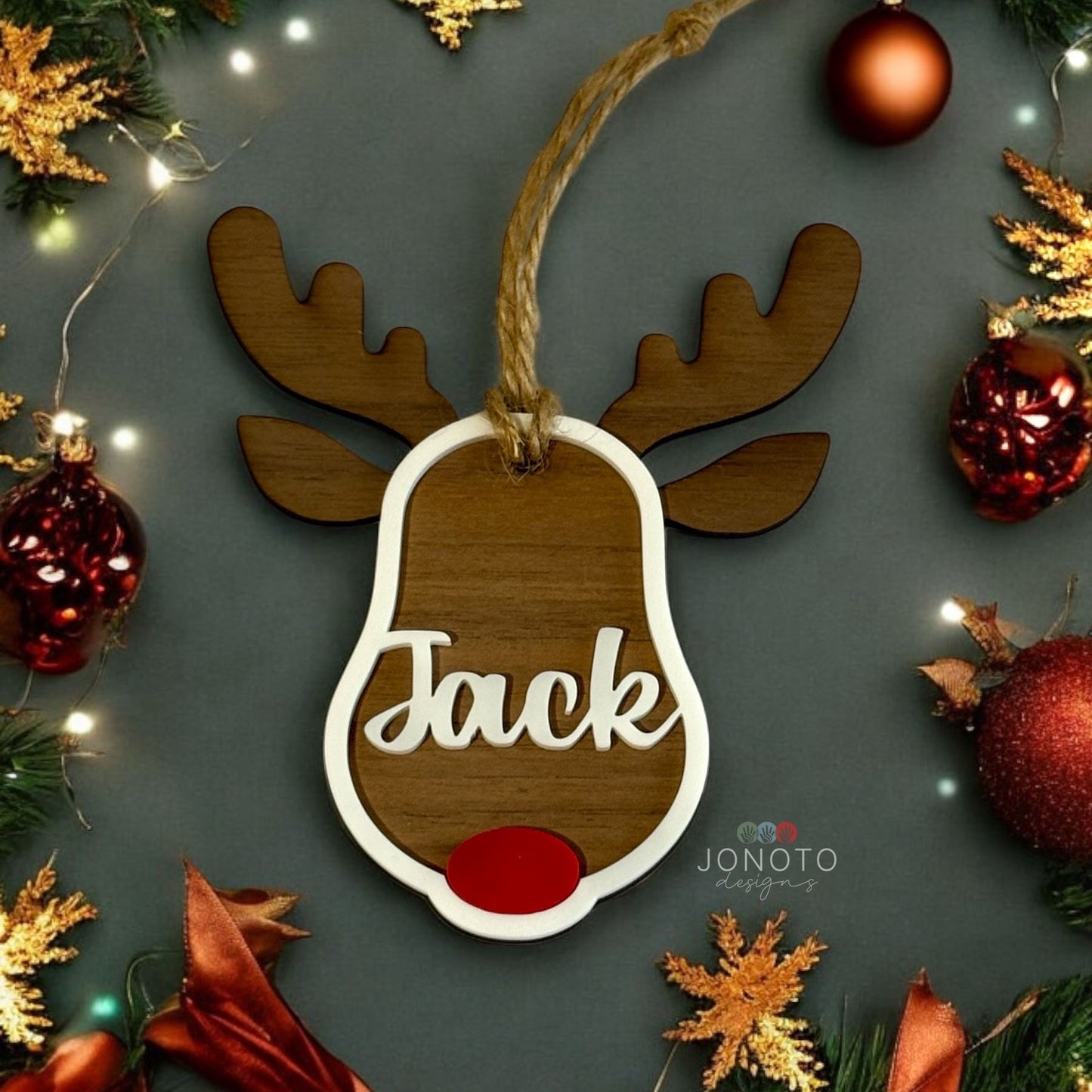 Personalised Reindeer