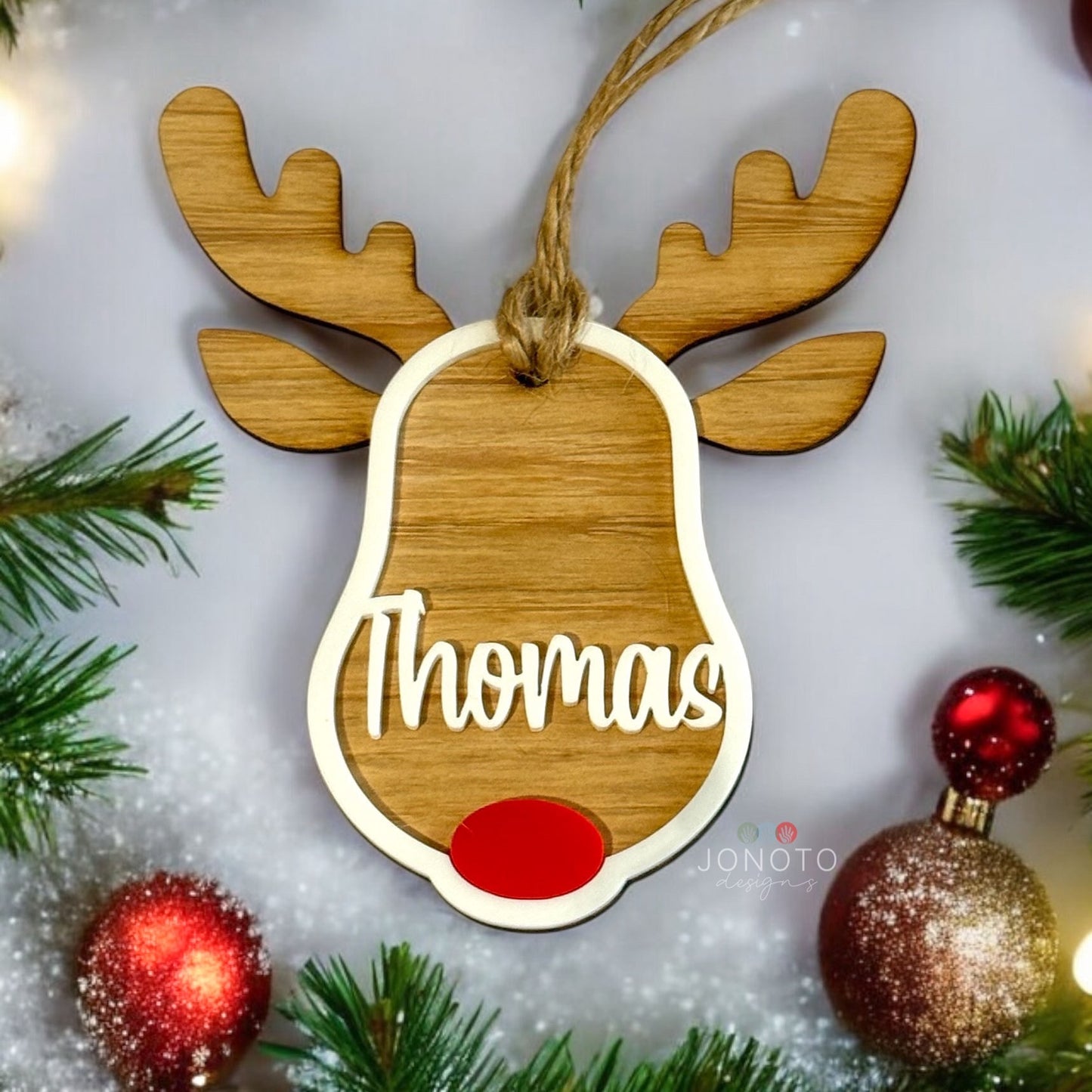 Personalised Reindeer