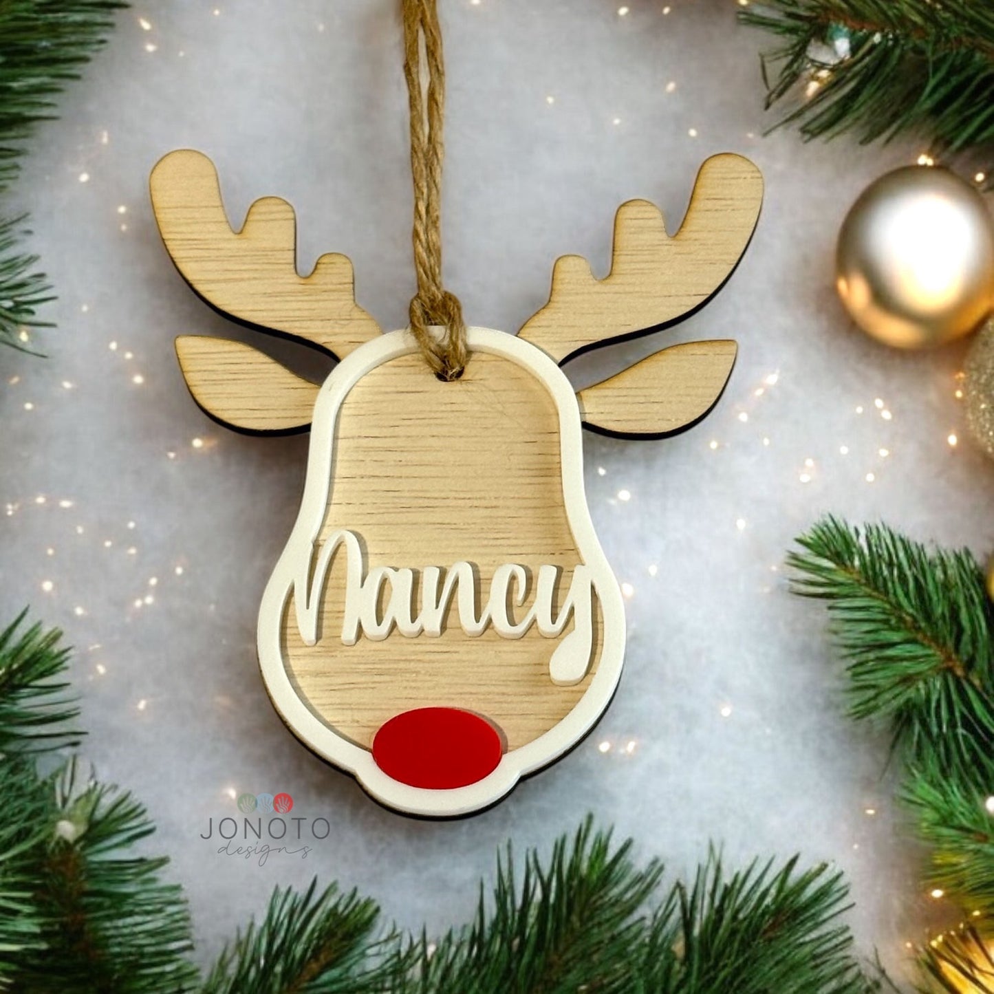 Personalised Reindeer