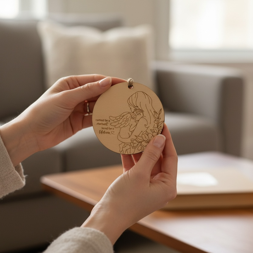 Baby Loss Memorial Ornament | Loved for a Lifetime