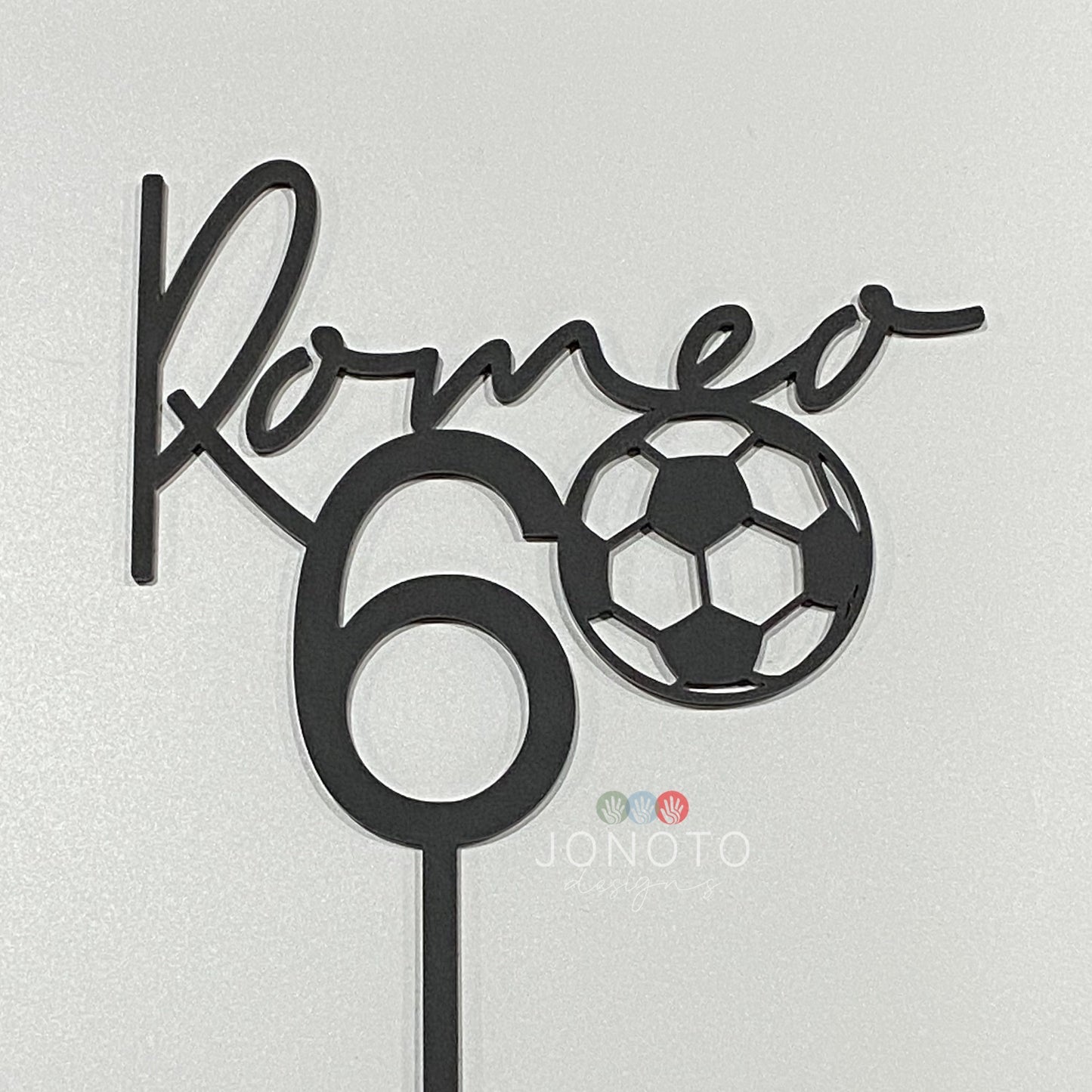 Cake Topper | Soccer Ball
