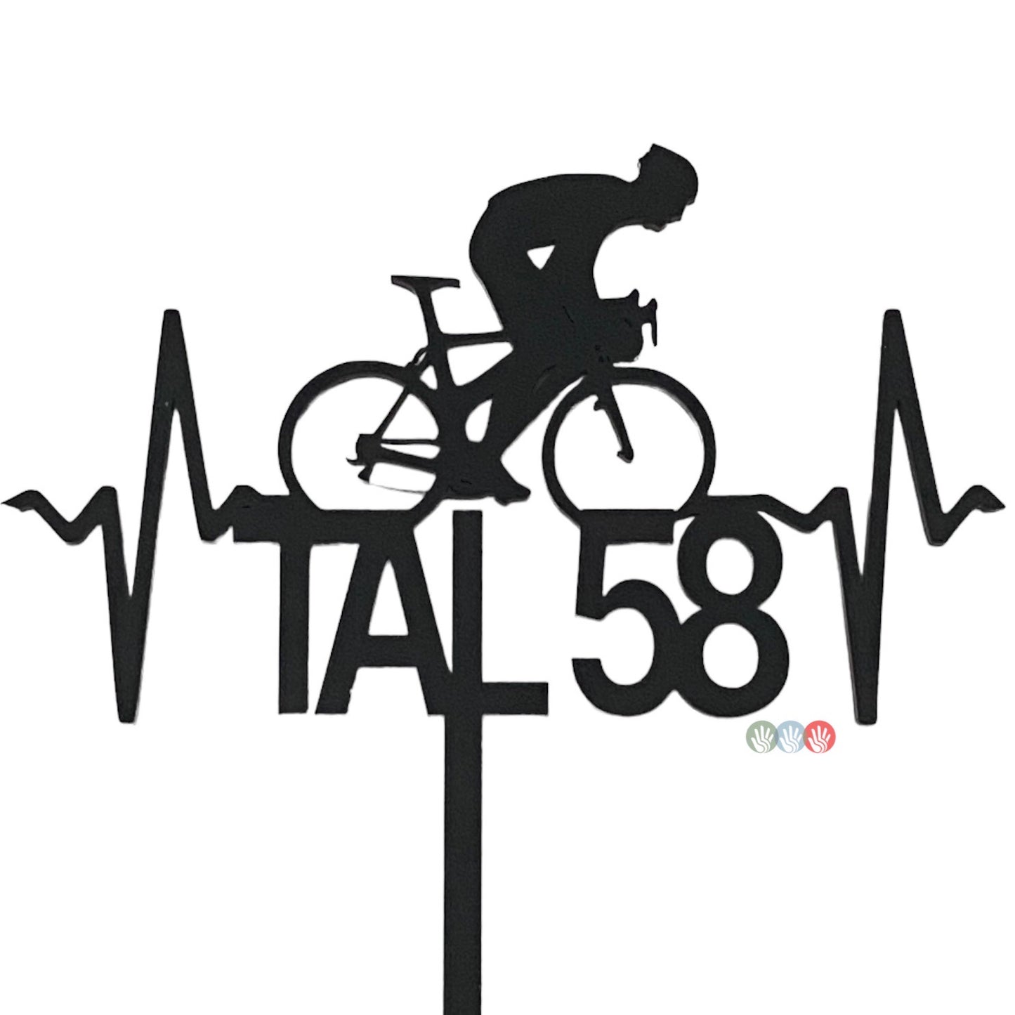 Cake Topper | Cyclist