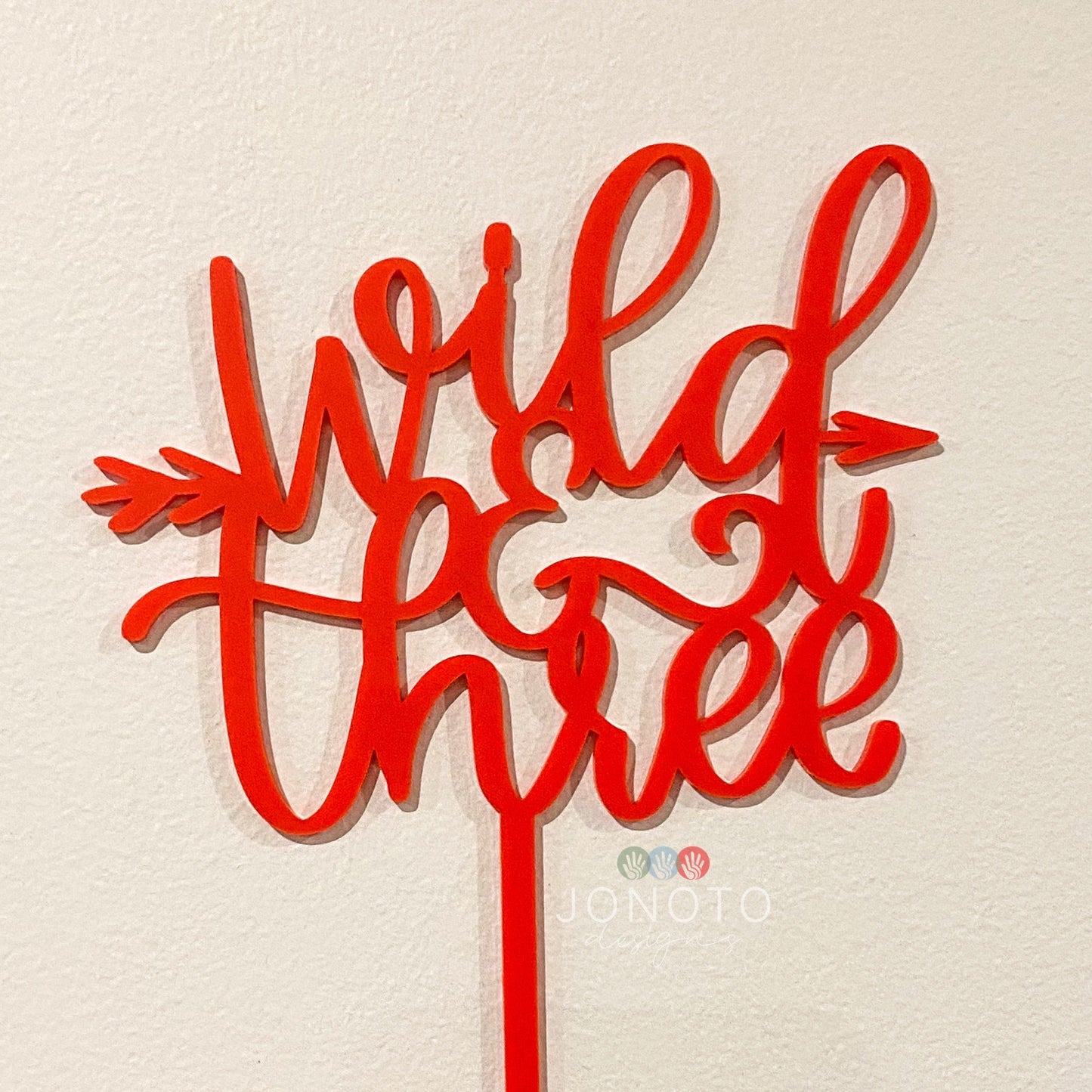 Cake Topper | Wild & Three