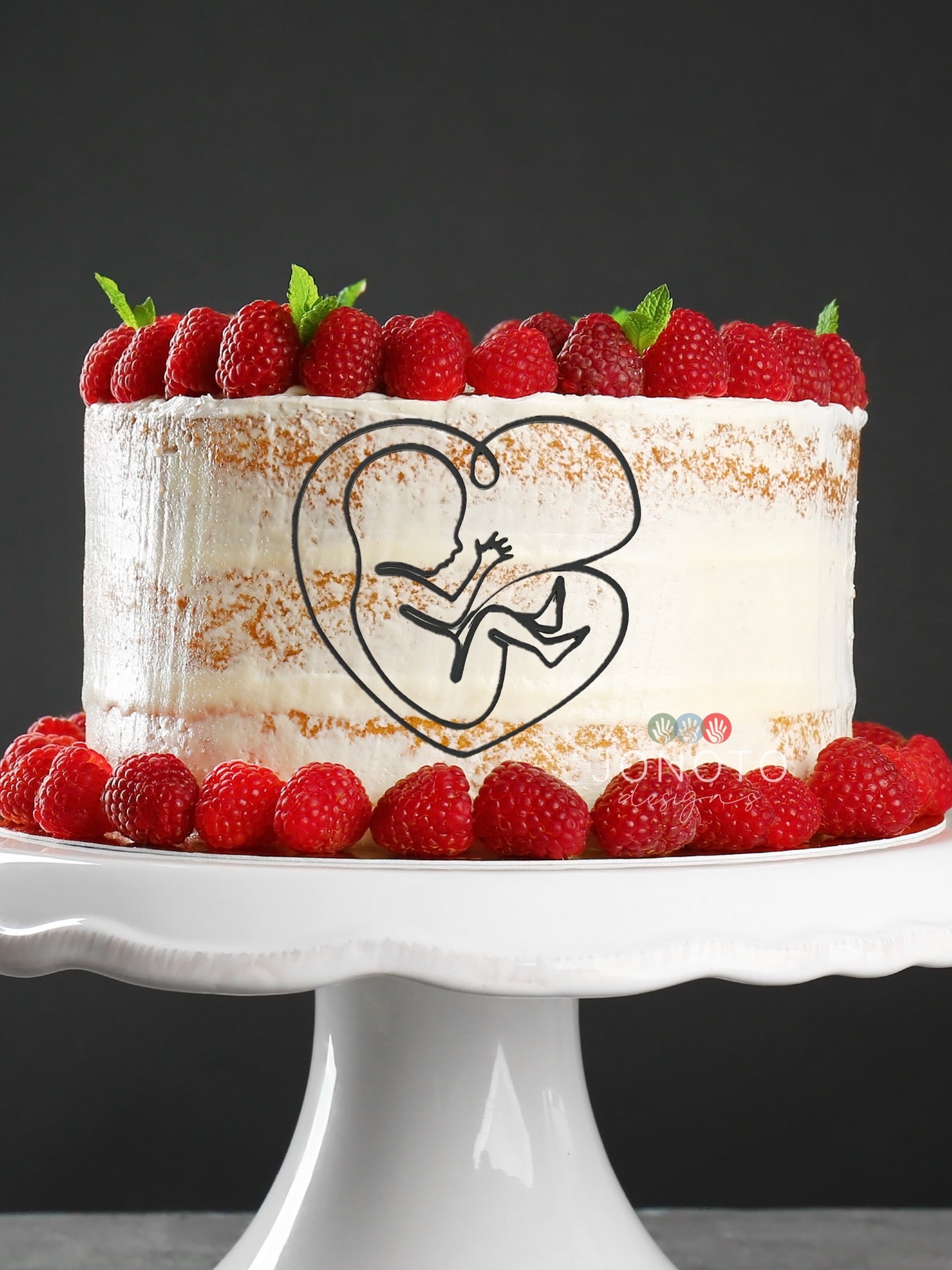 Cake Fropper | Baby Heart