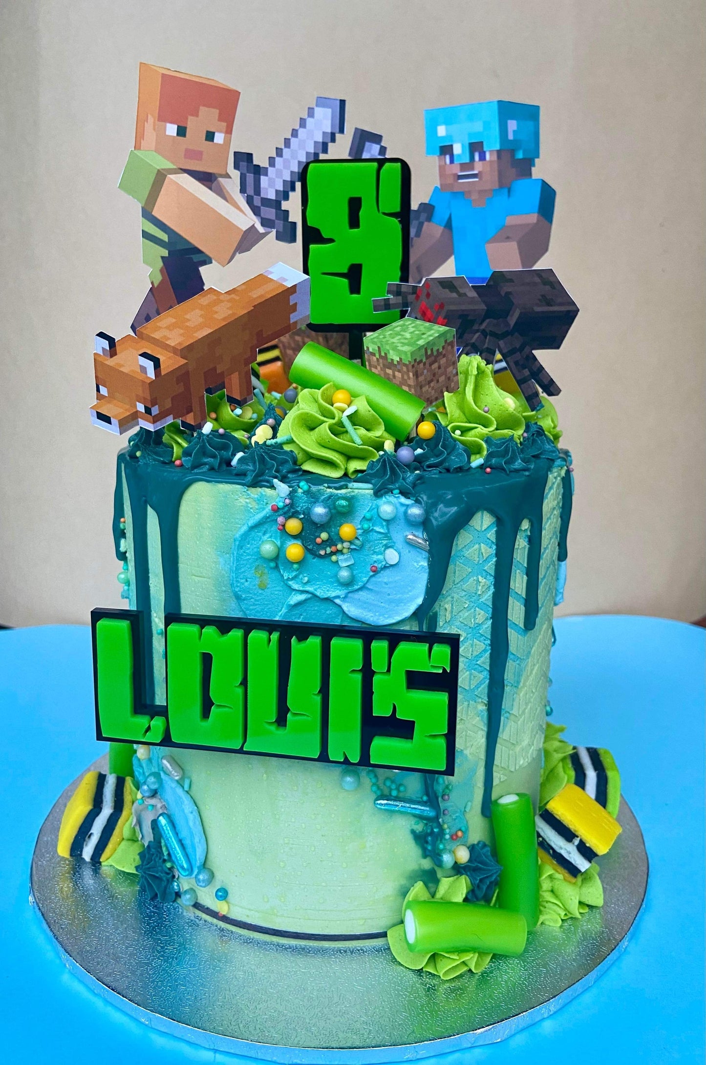 Cake Topper | Mining