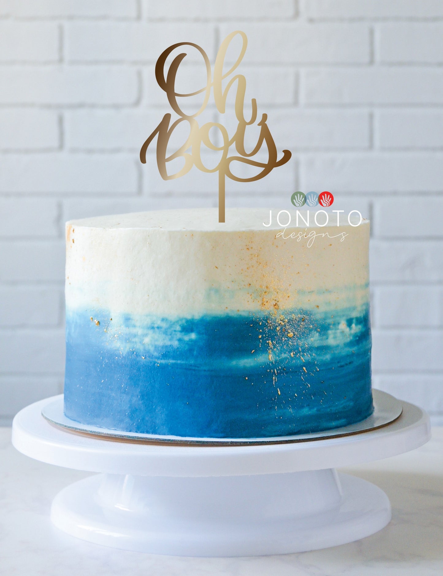 Cake Topper | Oh Boy