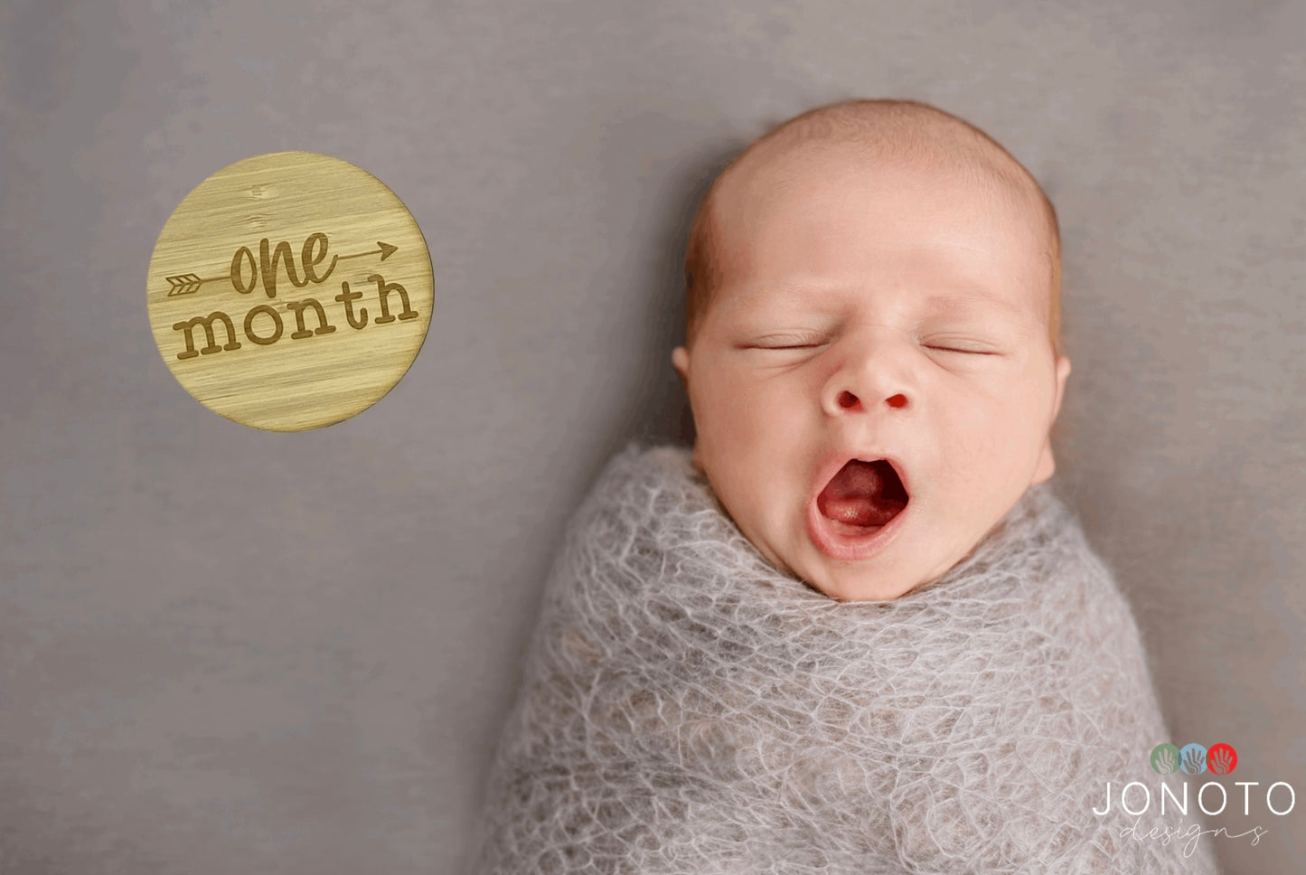 Baby Milestone Disc | Arrow Design