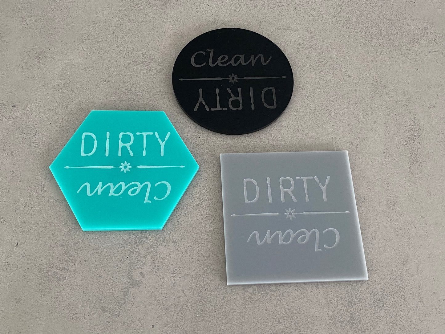 Dishwasher Magnet | Dirty & Clean