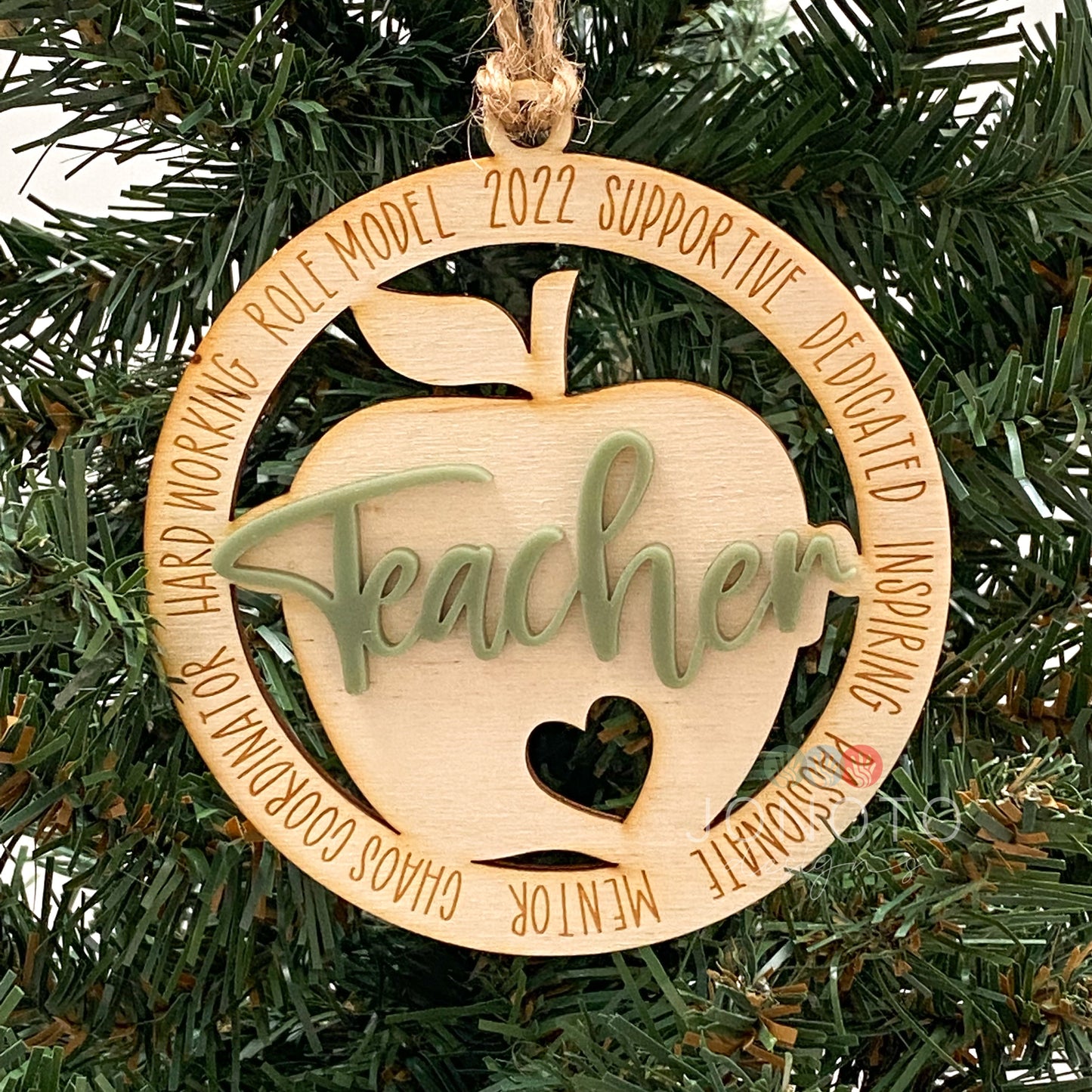 Teacher Christmas Ornament