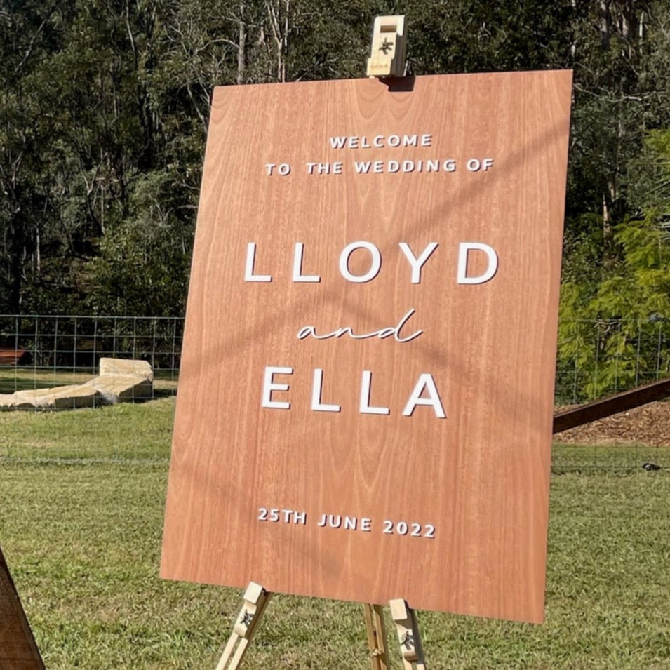 Event Signage | Large Rectangular Personalised Sign