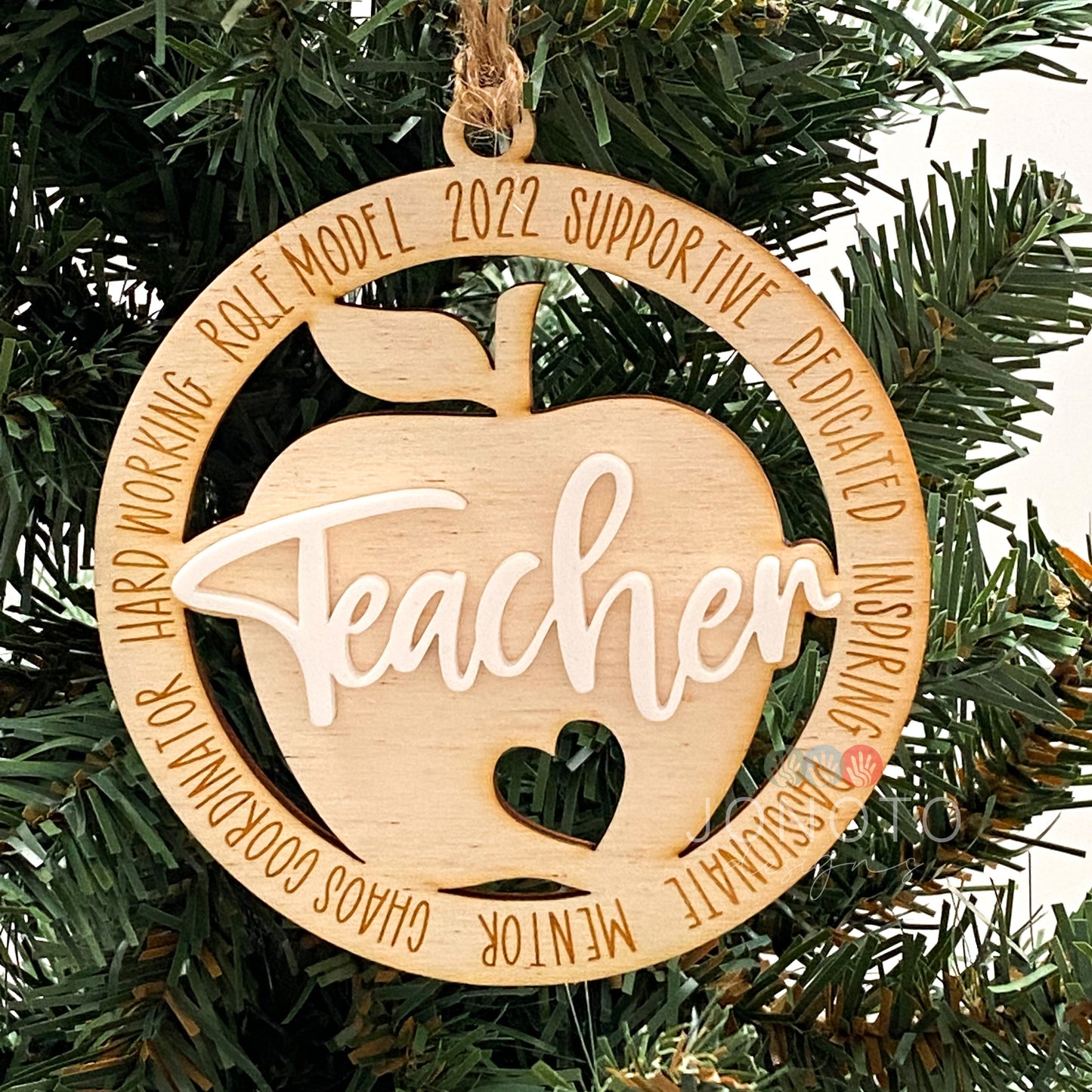 Teacher Christmas Ornament