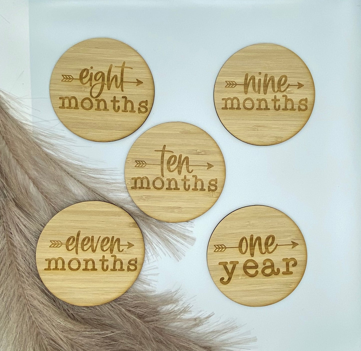 Baby Milestone Disc | Arrow Design