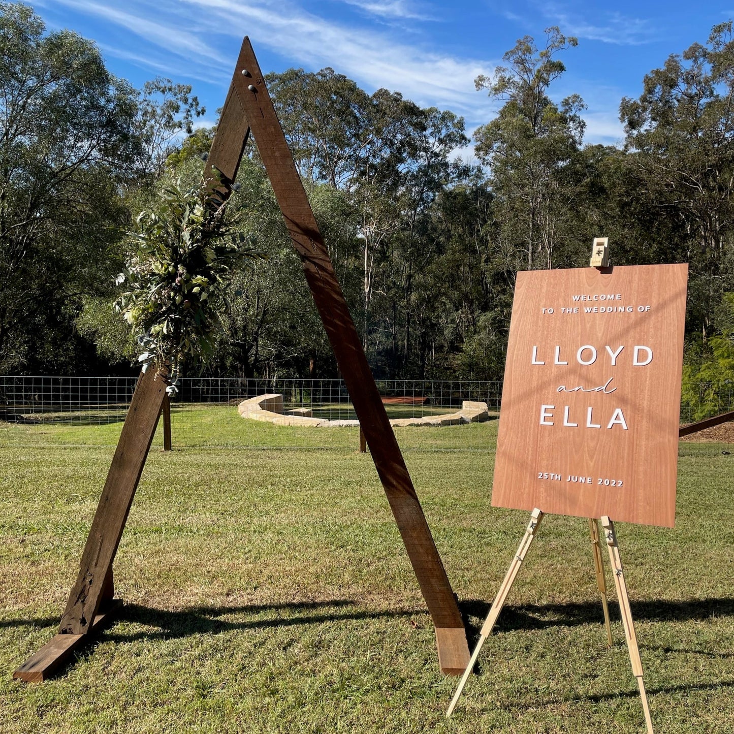 Event Signage | Large Rectangular Personalised Sign