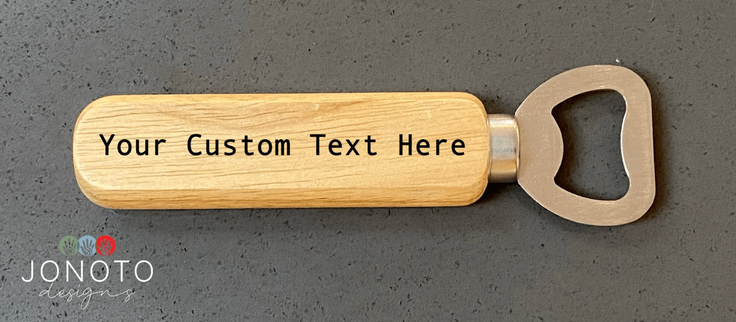 Wooden Bottle Opener