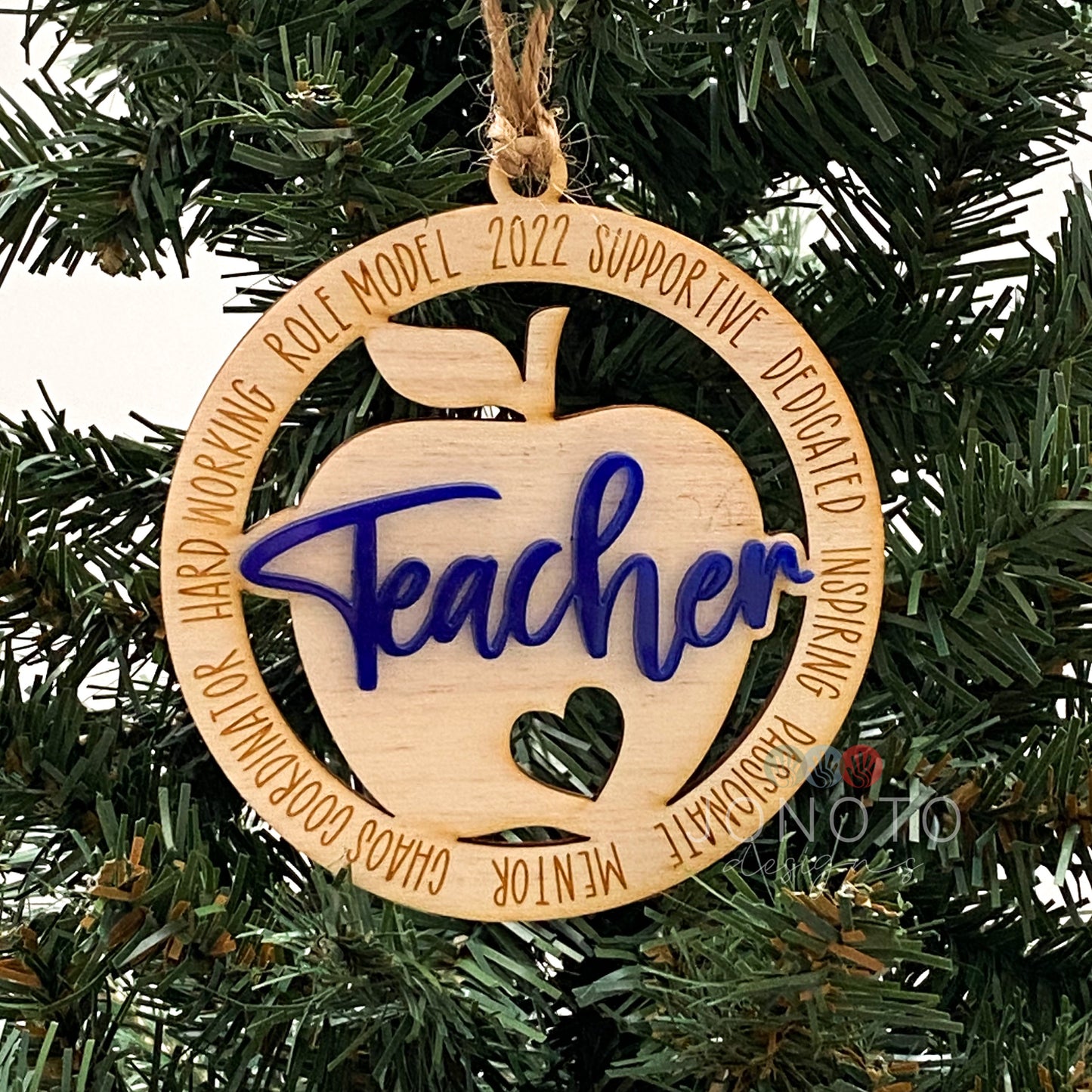 Teacher Christmas Ornament