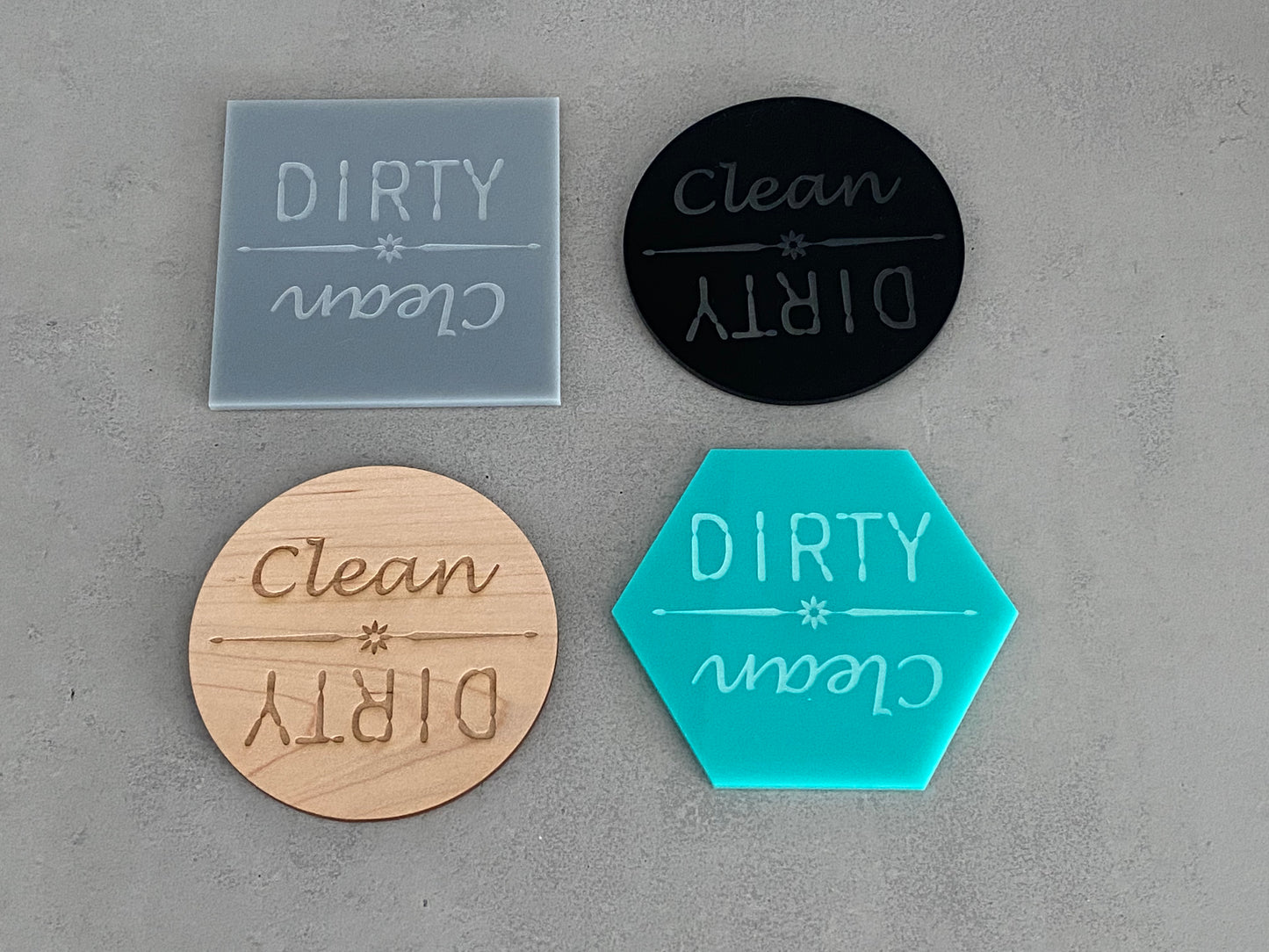 Dishwasher Magnet | Dirty & Clean