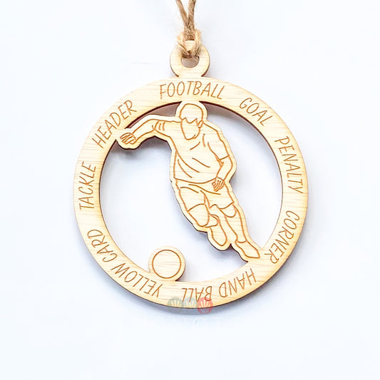 Soccer Christmas Ornament