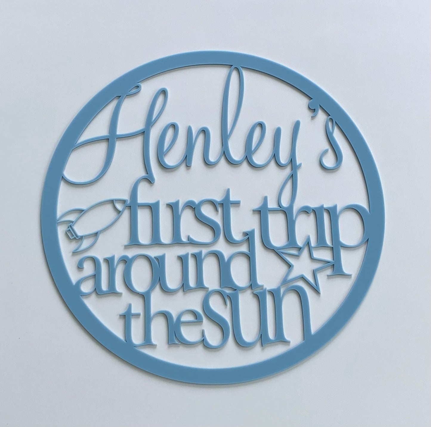 Custom Hoop Sign