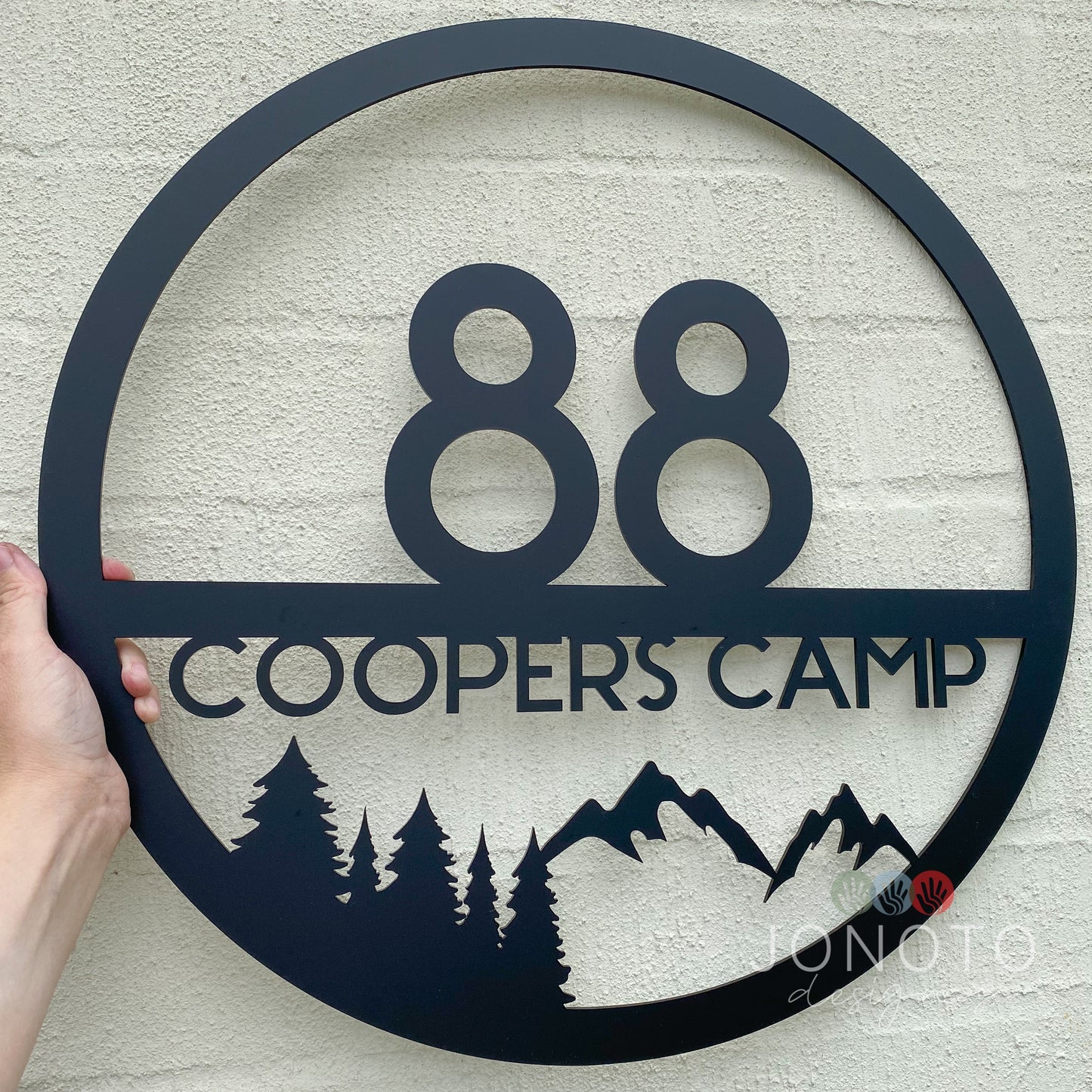 Hoop House Sign