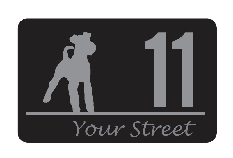 Custom House Sign