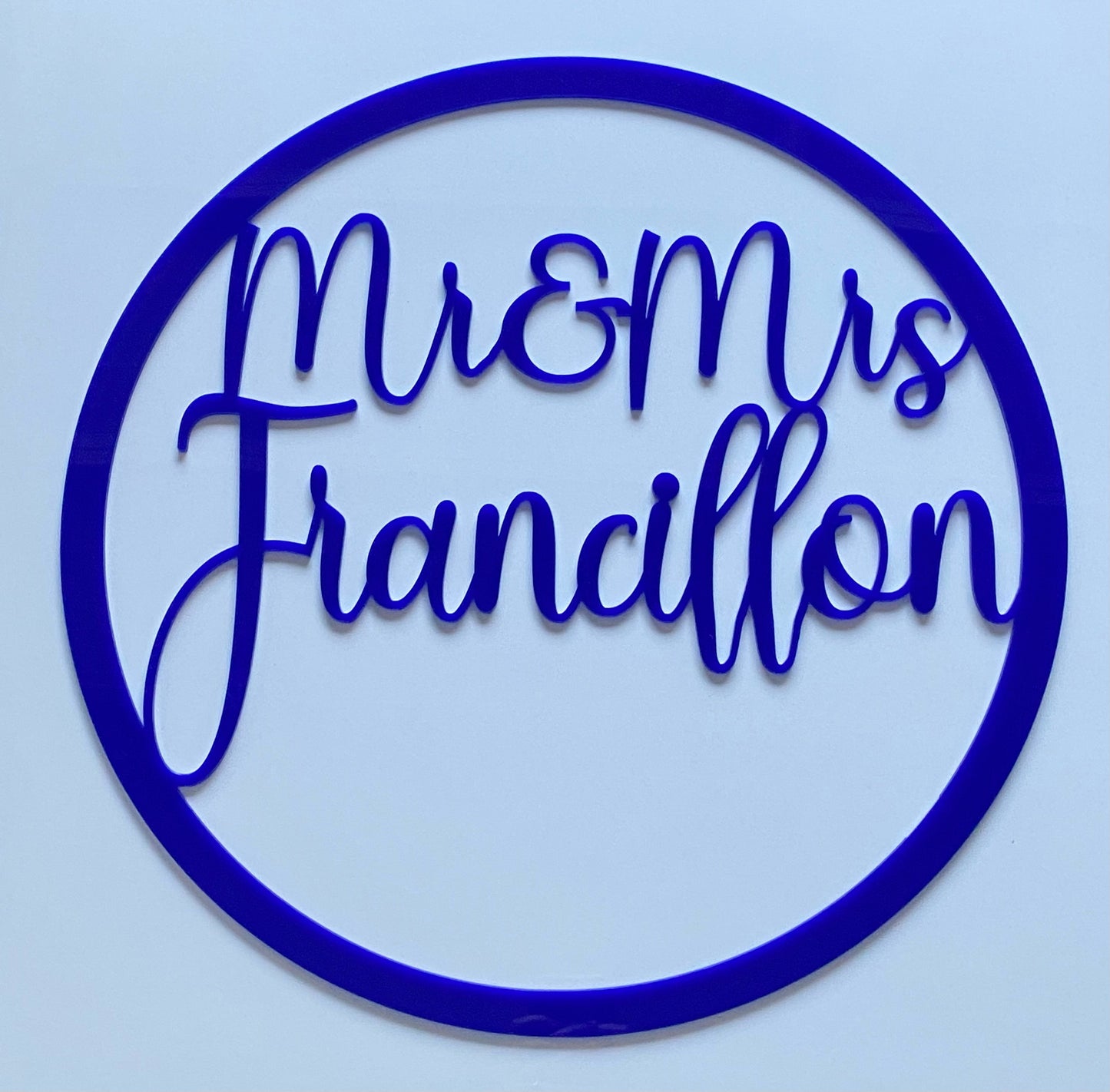Custom Hoop Sign