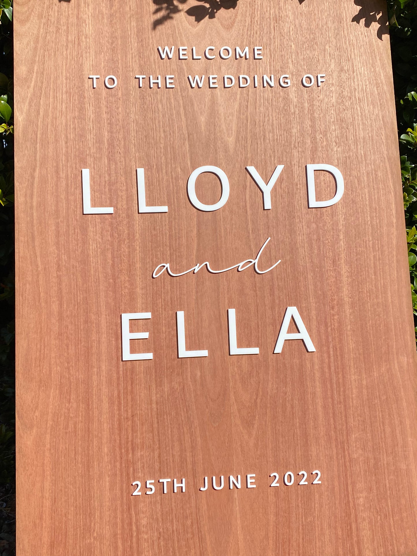 Event Signage | Large Rectangular Personalised Sign