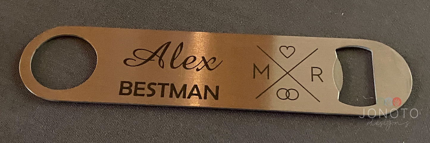 Personalised Large Beer Bottle Opener