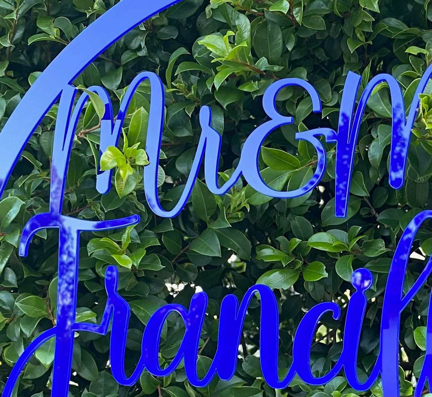 Custom Hoop Sign