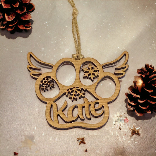 Pet Memorial Christmas Ornament
