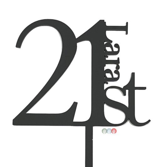 Cake Topper | Age & Name