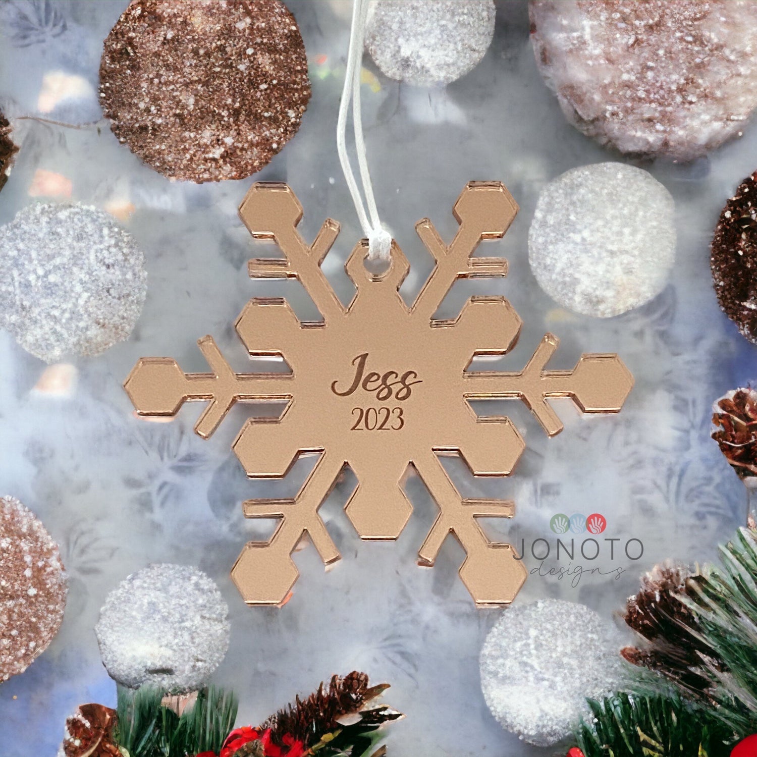 Snowflake Christmas Ornament