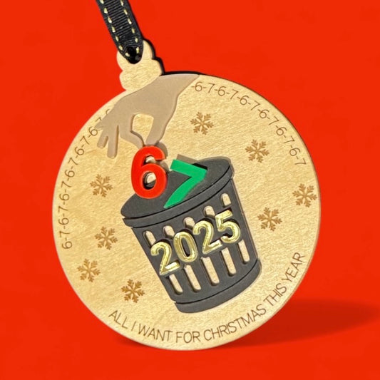Six - Seven Christmas Ornament