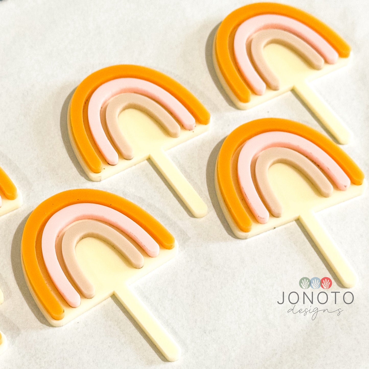 Cupcake Toppers | Rainbow