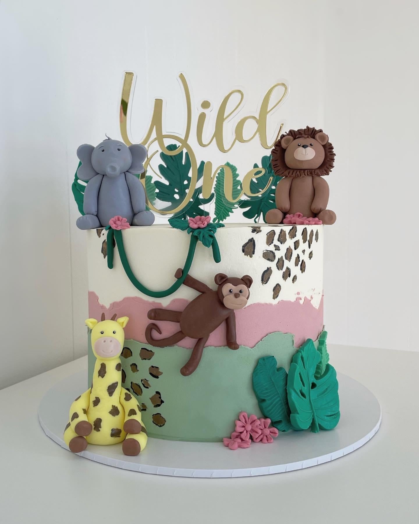 Cake Topper | Wild One | Double Layer