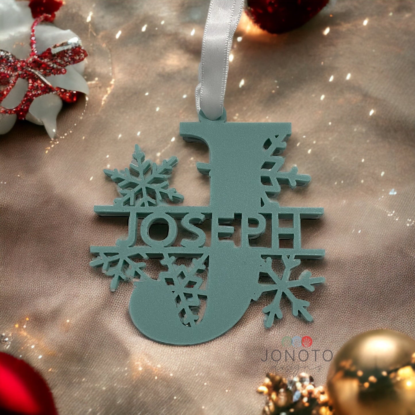 Monogram Christmas Ornament