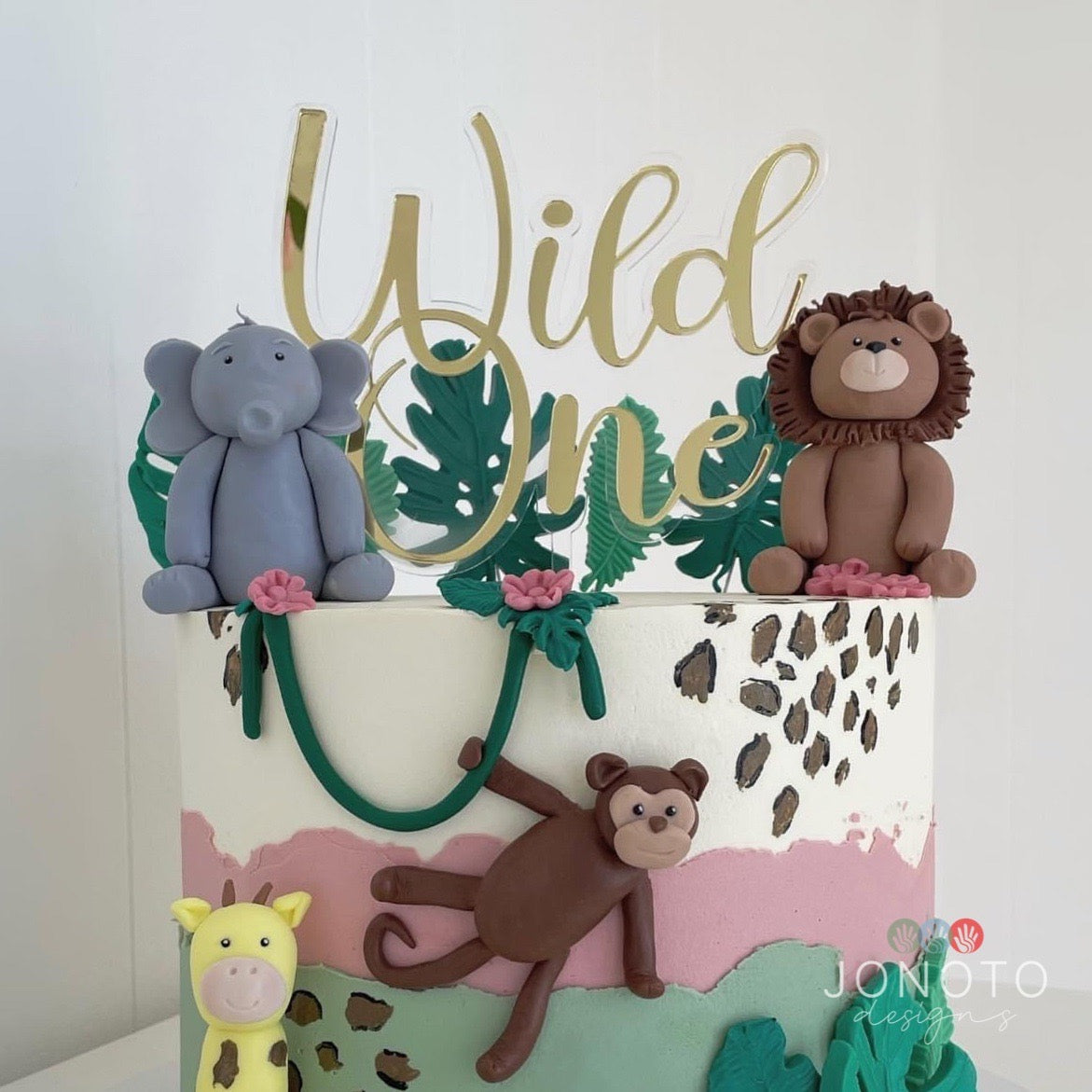 Cake Topper | Wild One | Double Layer