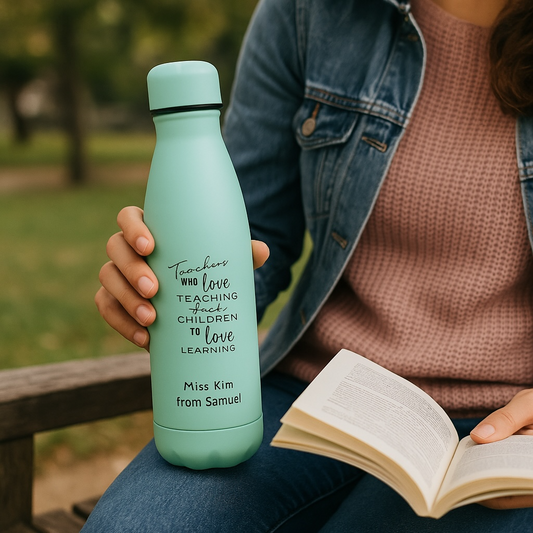Insulated Water Bottle | Teacher Gift