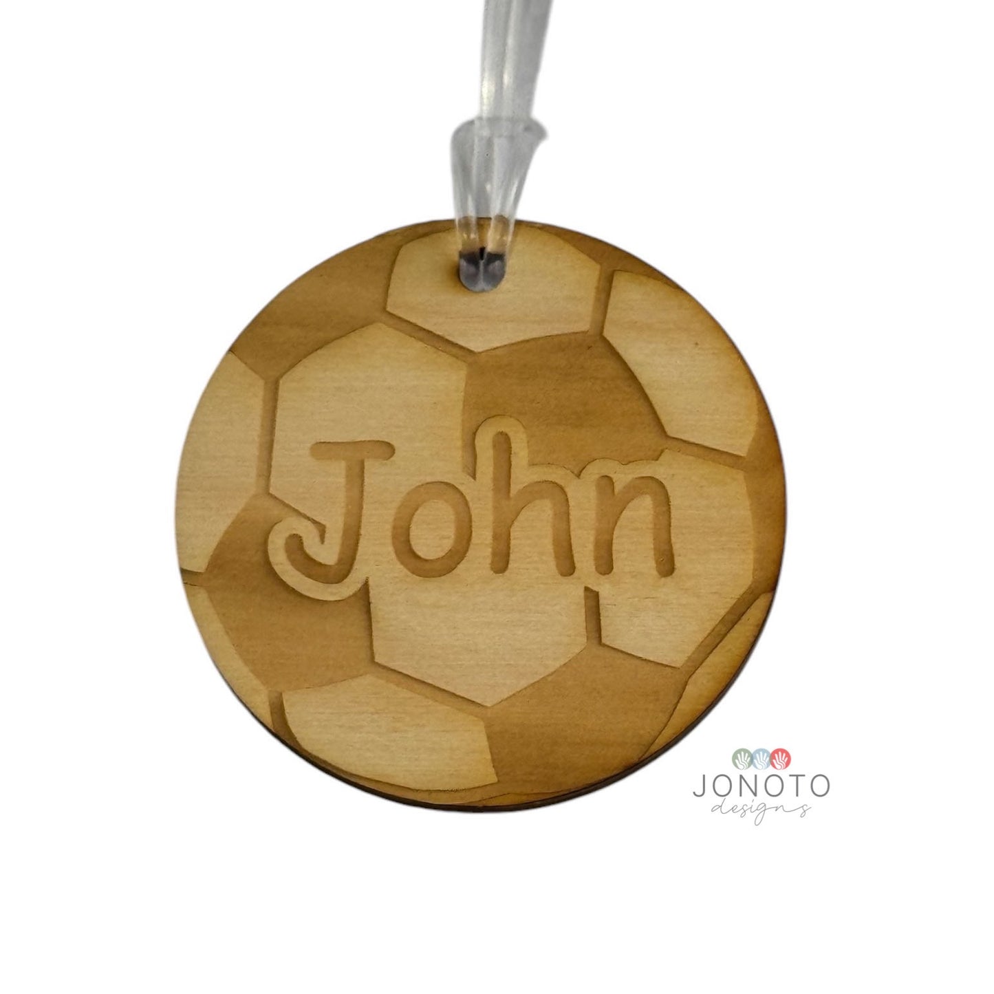 Football Coach Bag Tag