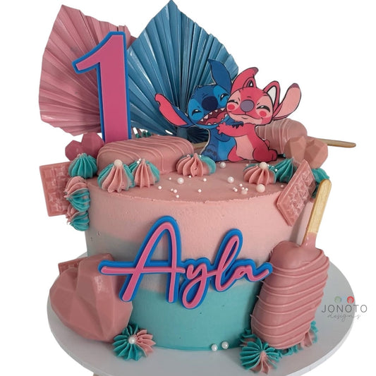 Cake Fropper Set | Name fropper & Age topper set