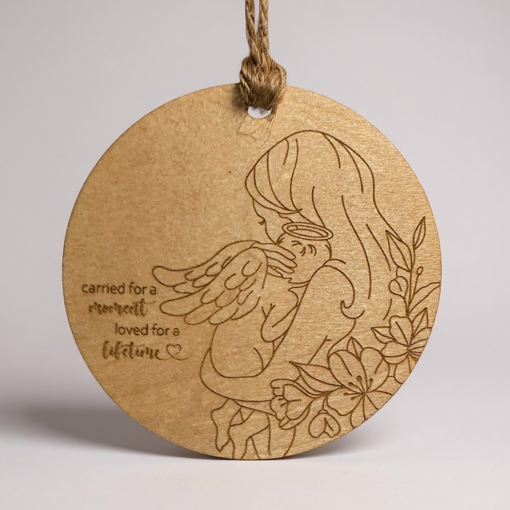 Baby Loss Memorial Ornament | Loved for a Lifetime
