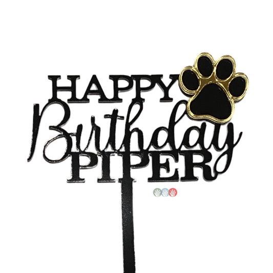 Cake Topper | Paws