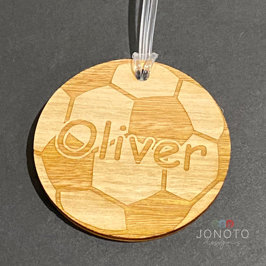 Football Bag Tag