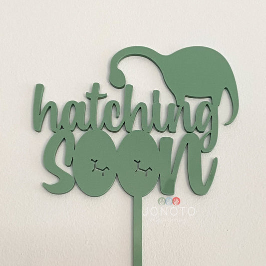 Cake Topper | Hatching Soon