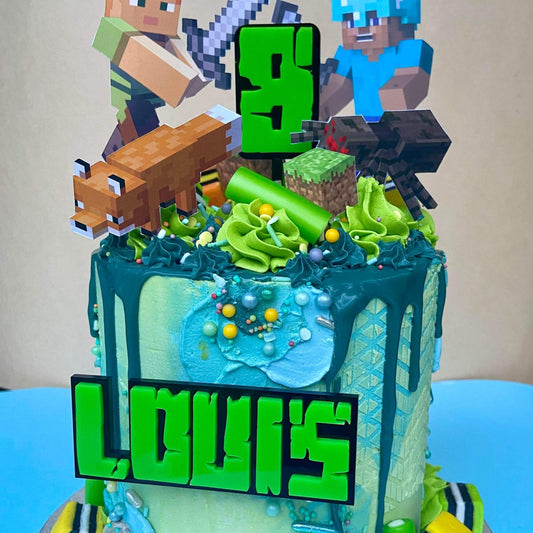 Cake Topper | Mining