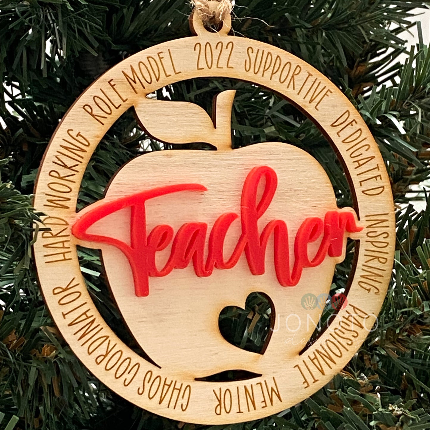 Teacher Christmas Ornament