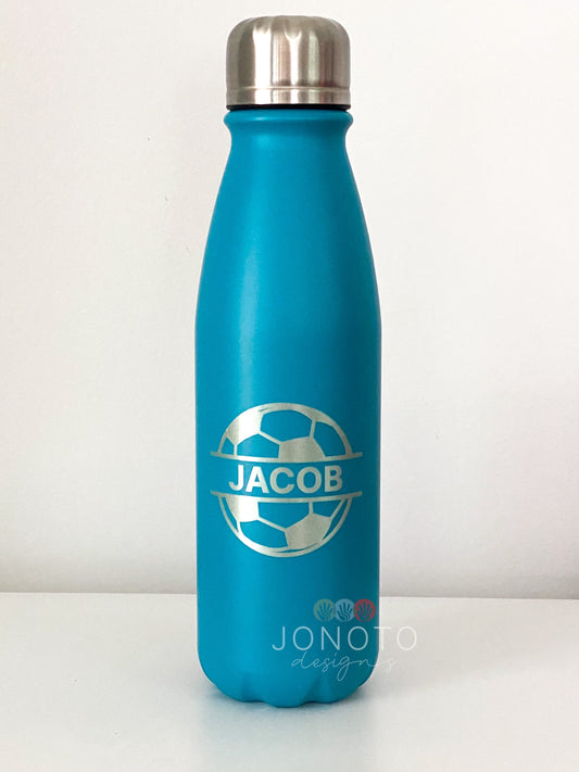 Water Bottle | Personalised Soccer Ball